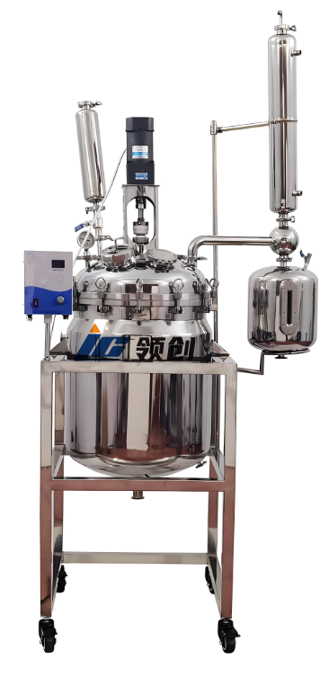 Stainless steel double-layer reaction kettle10~50L